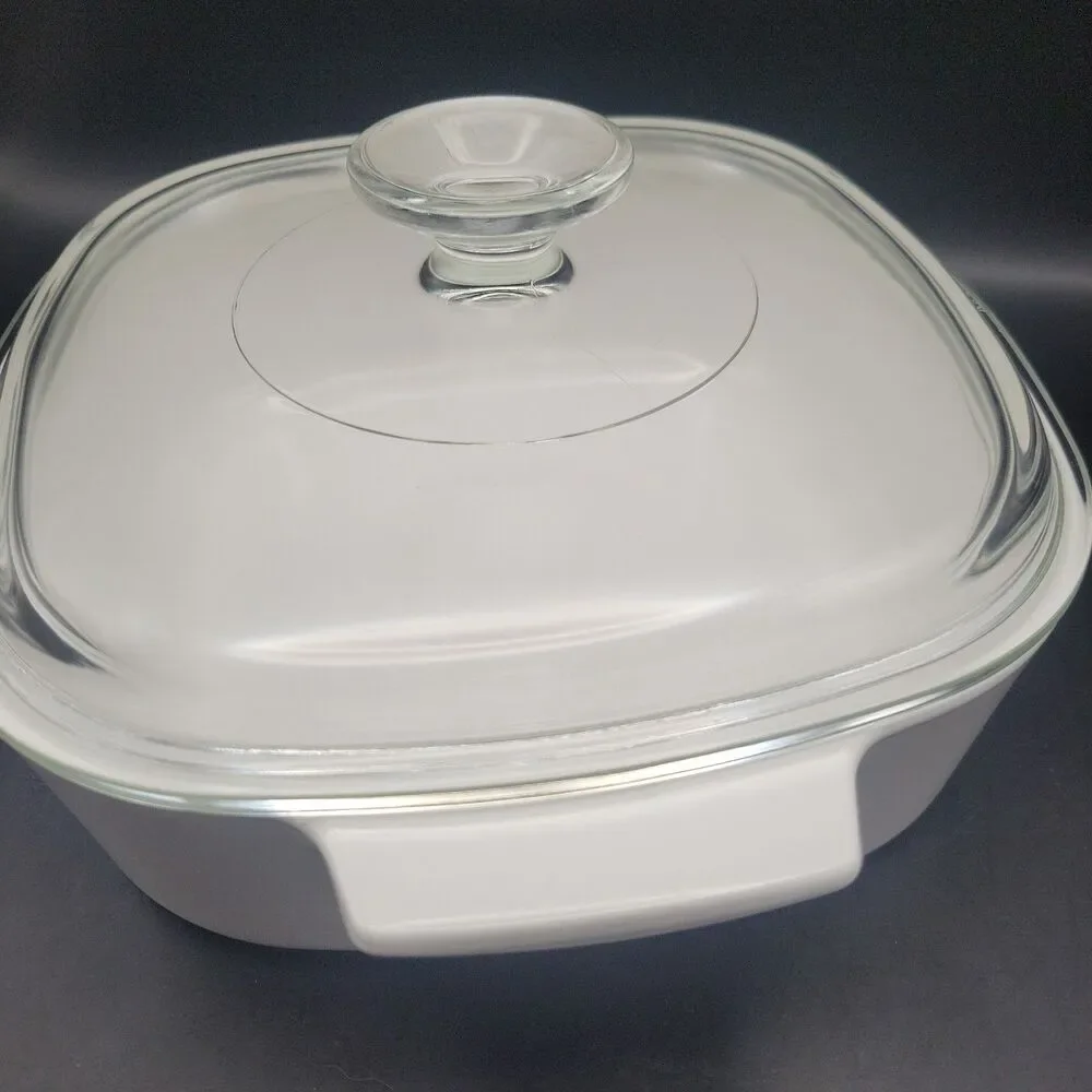 Vintage 2 Qt. Corningware Pyrex 1970’s La Marjolaine Spice of Life Casserole